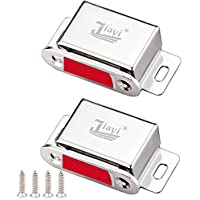 Los mejores  - Iman Puerta Armario Jiayi 2 Piezas Iman Armario 8kg Iman para Puertas Muebles Imanes Cierre Puertas Pestillo Magnetico…